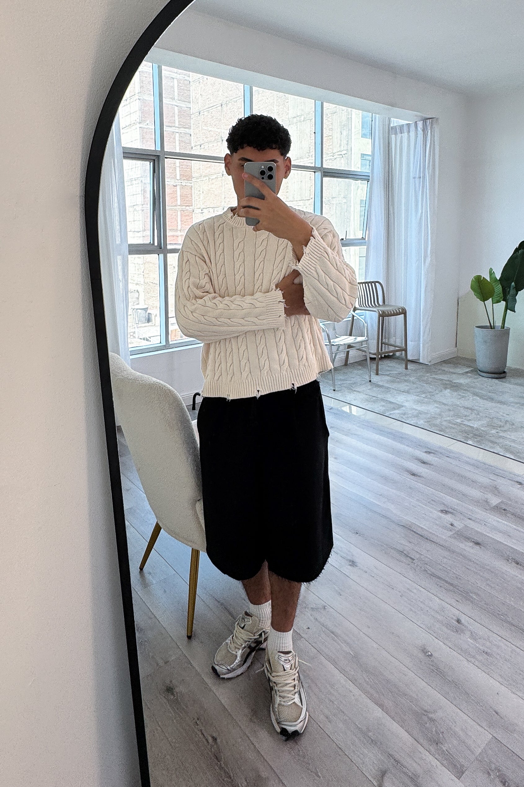 ASTRONOMICAL BLACK SHORTS