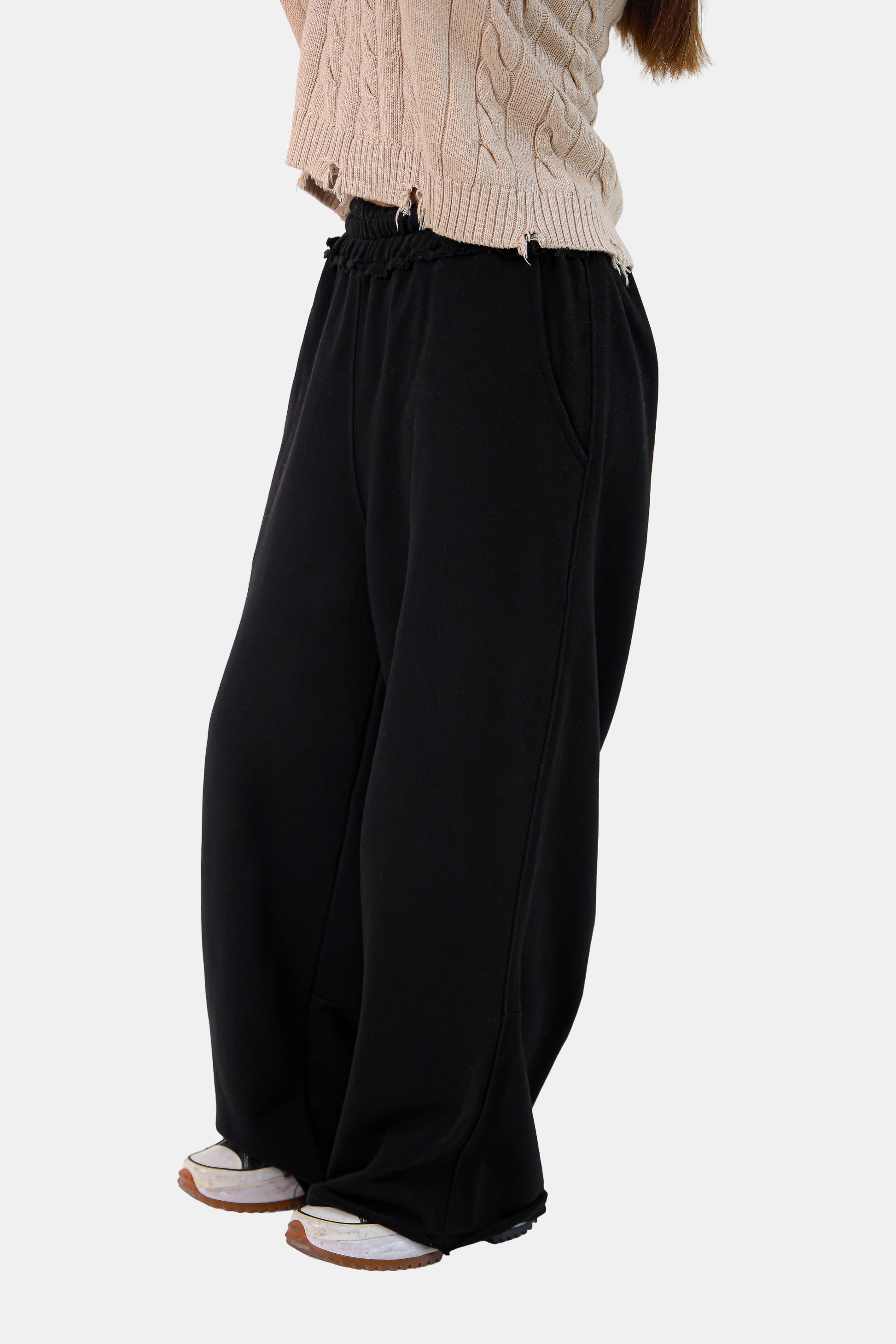 ASTRONOMICAL BLACK SWEATPANTS