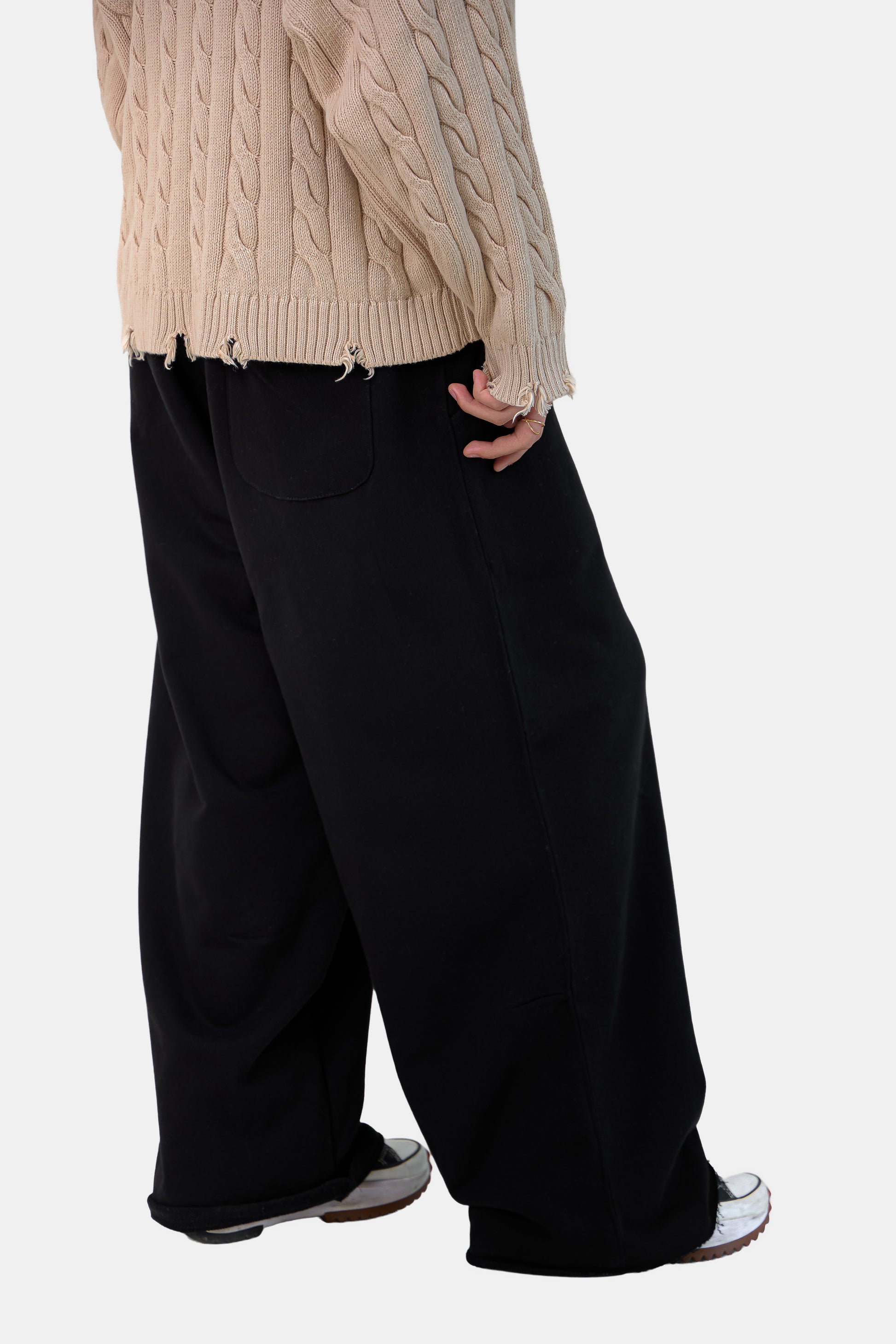 ASTRONOMICAL BLACK SWEATPANTS