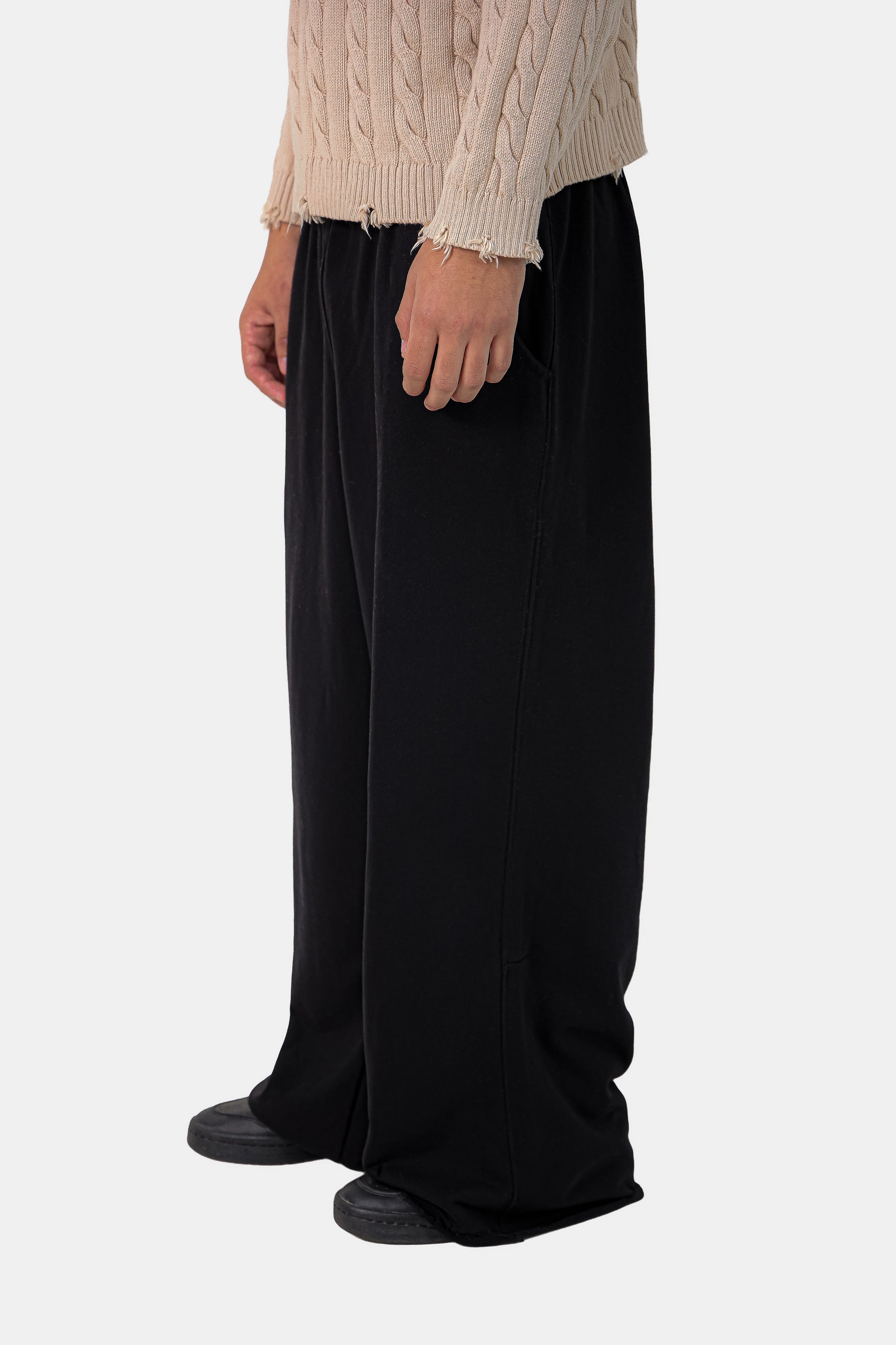 ASTRONOMICAL BLACK SWEATPANTS