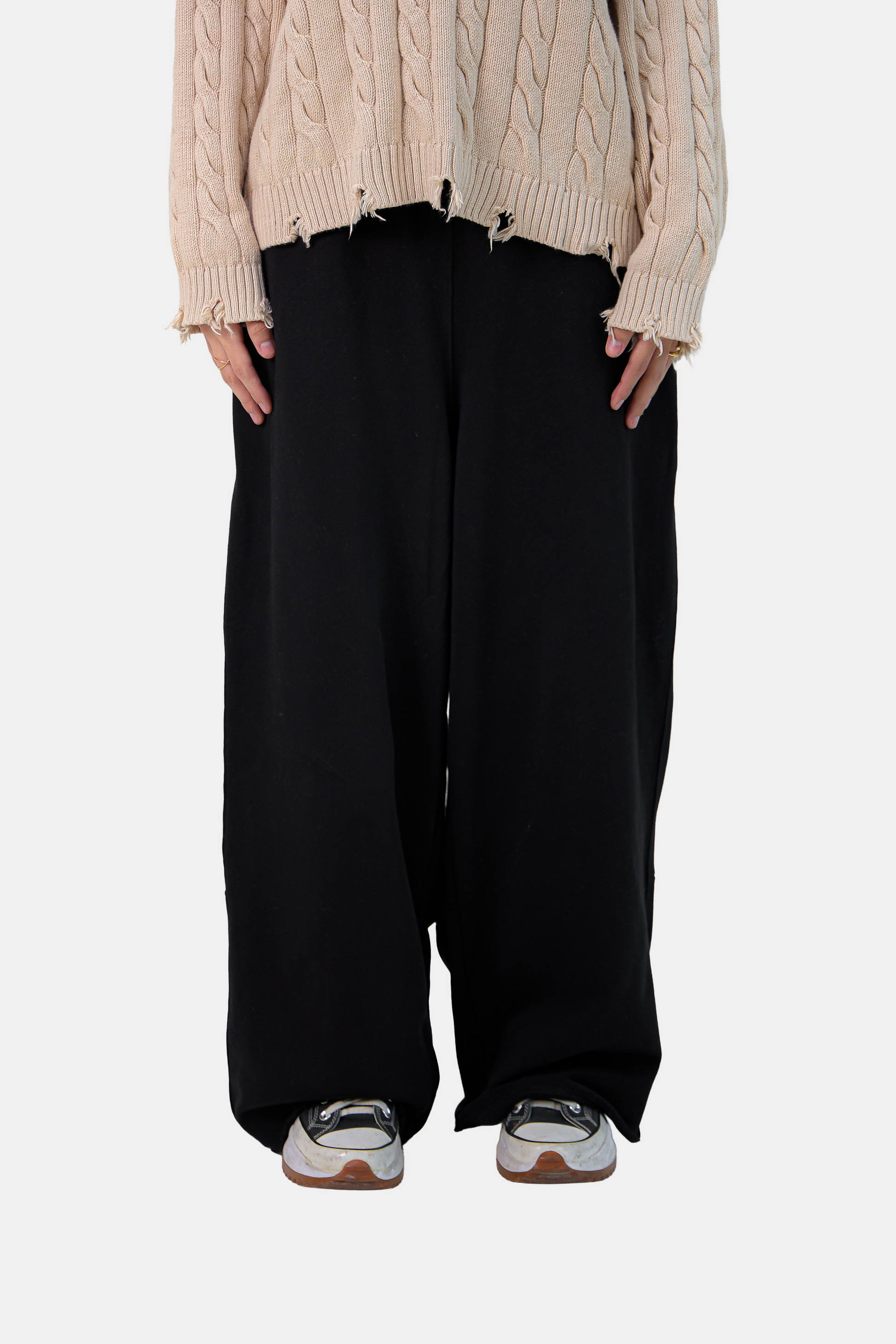 ASTRONOMICAL BLACK SWEATPANTS