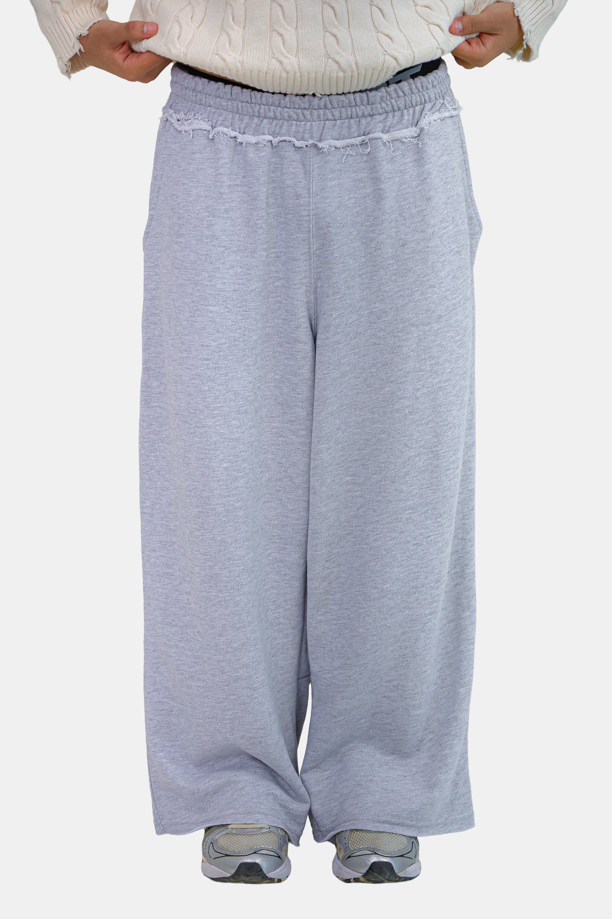 ASTRONOMICAL GRAY MELANGE SWEATPANTS