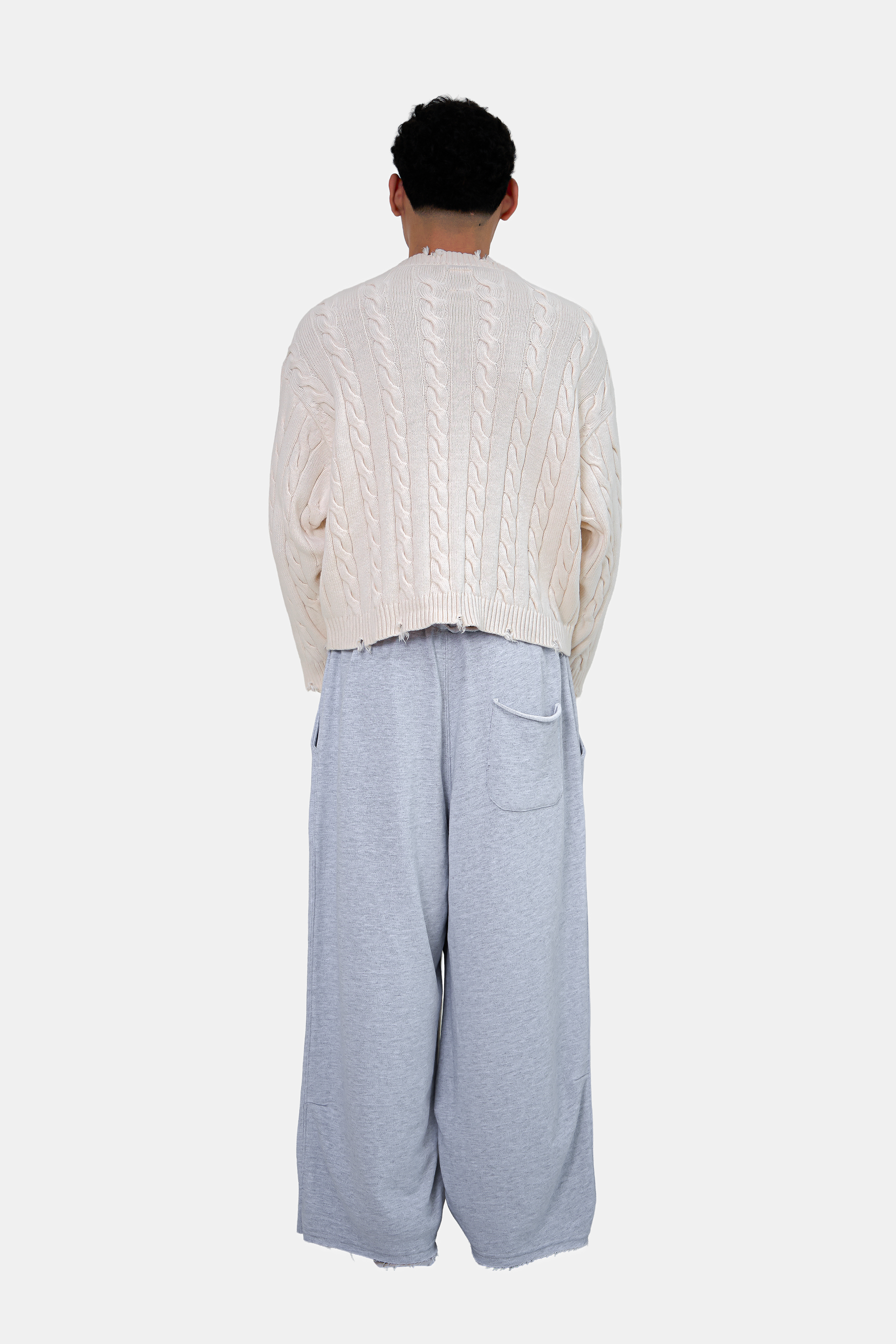 ASTRONOMICAL GRAY MELANGE SWEATPANTS