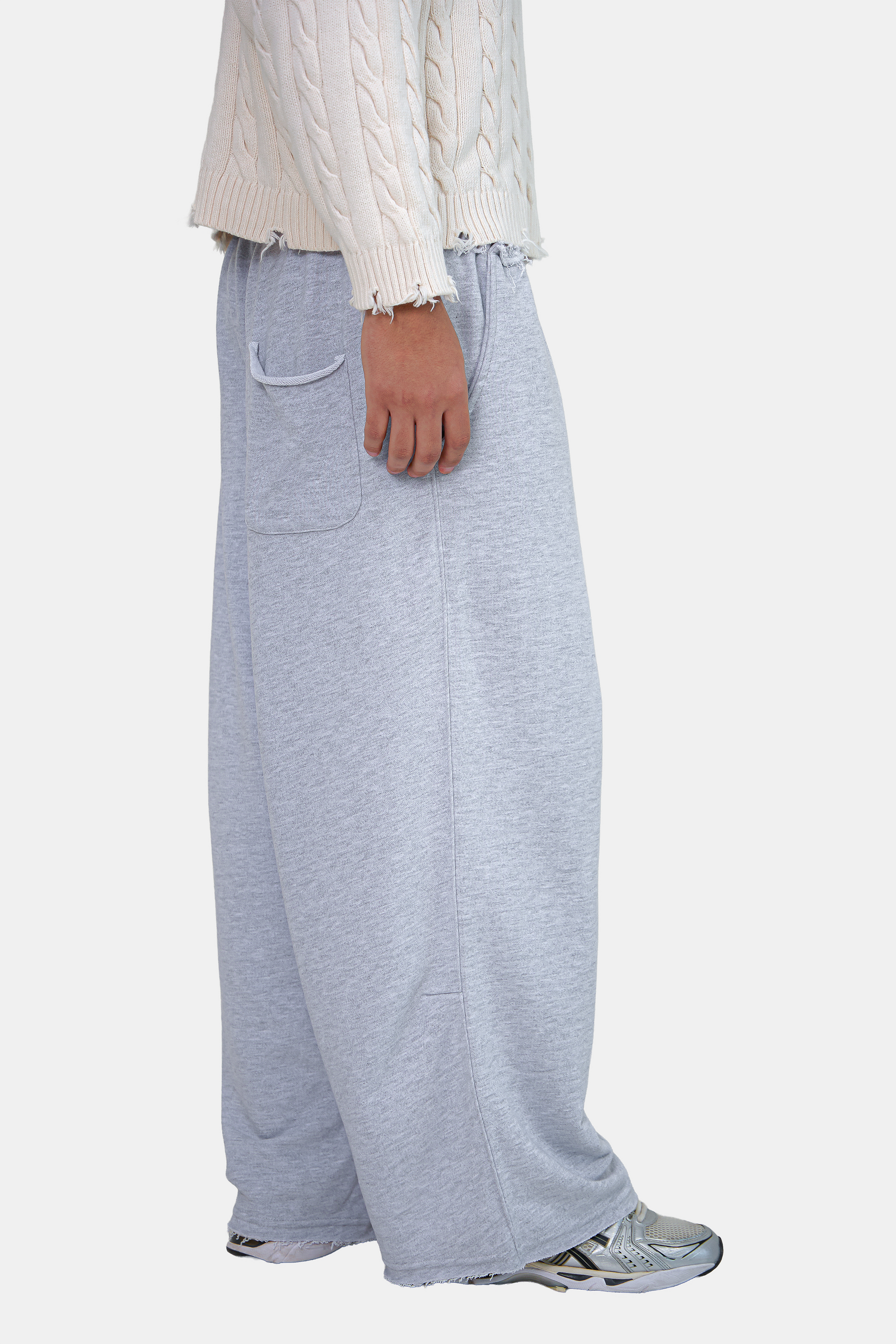 ASTRONOMICAL GRAY MELANGE SWEATPANTS