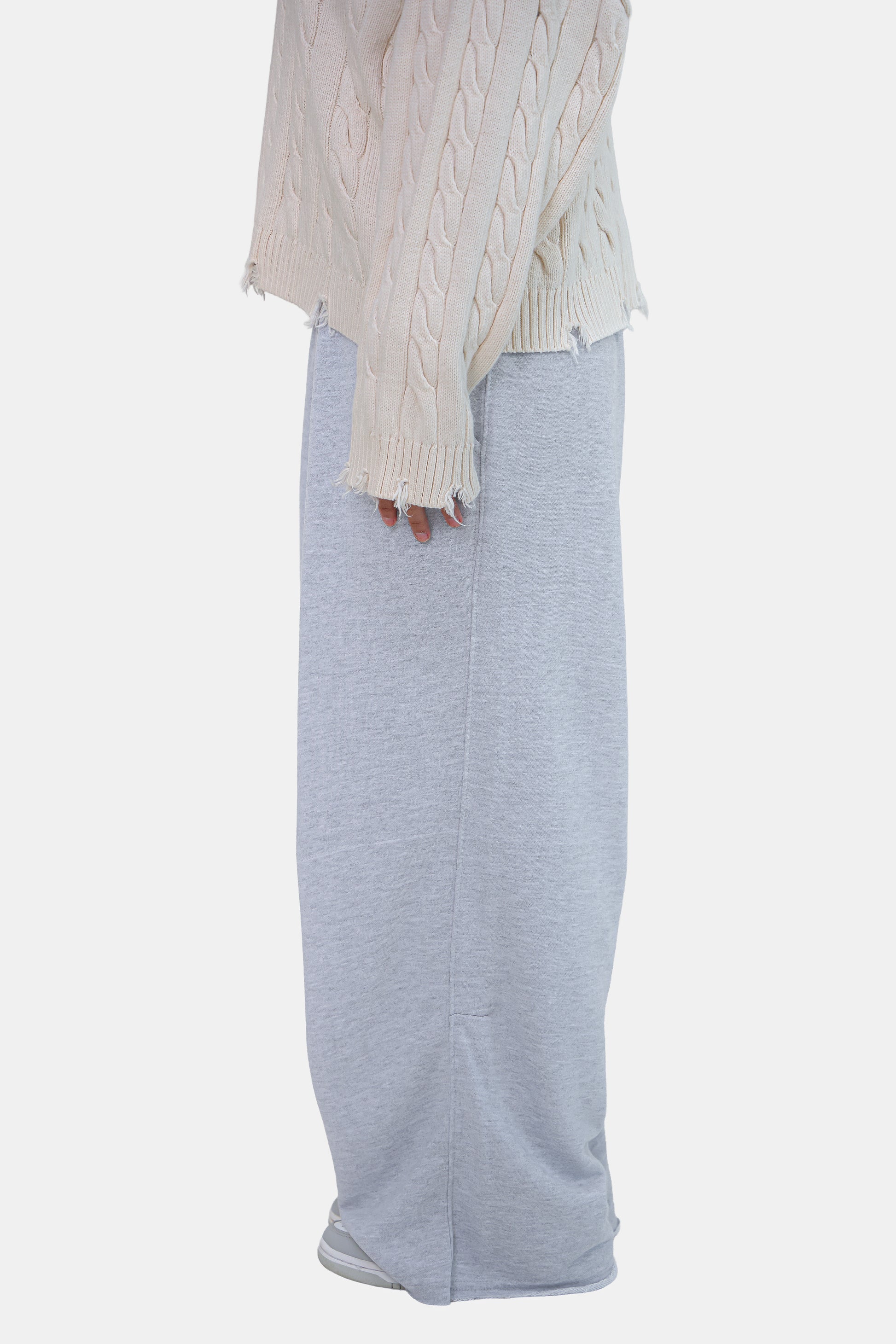 ASTRONOMICAL GRAY MELANGE SWEATPANTS