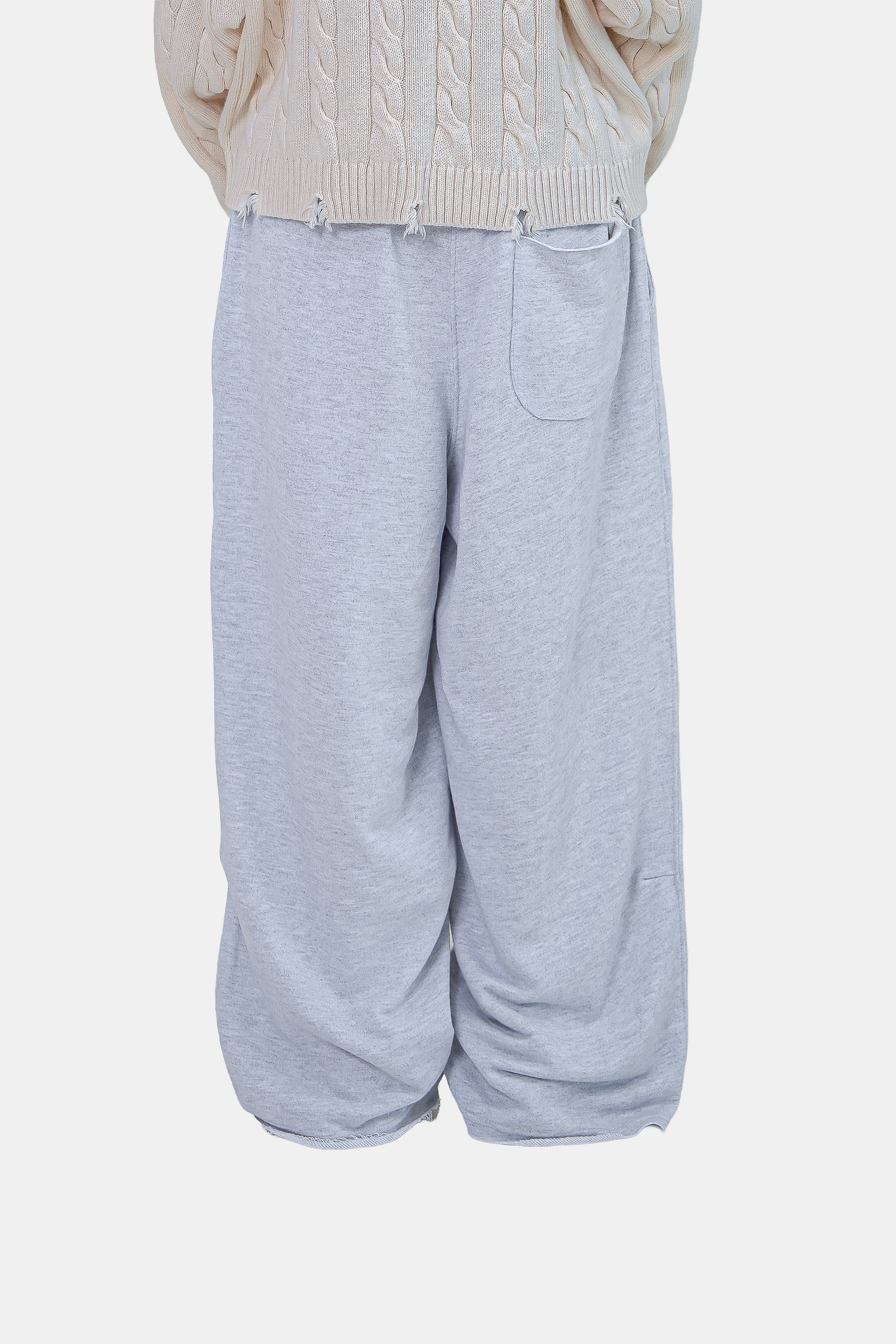 ASTRONOMICAL GRAY MELANGE SWEATPANTS