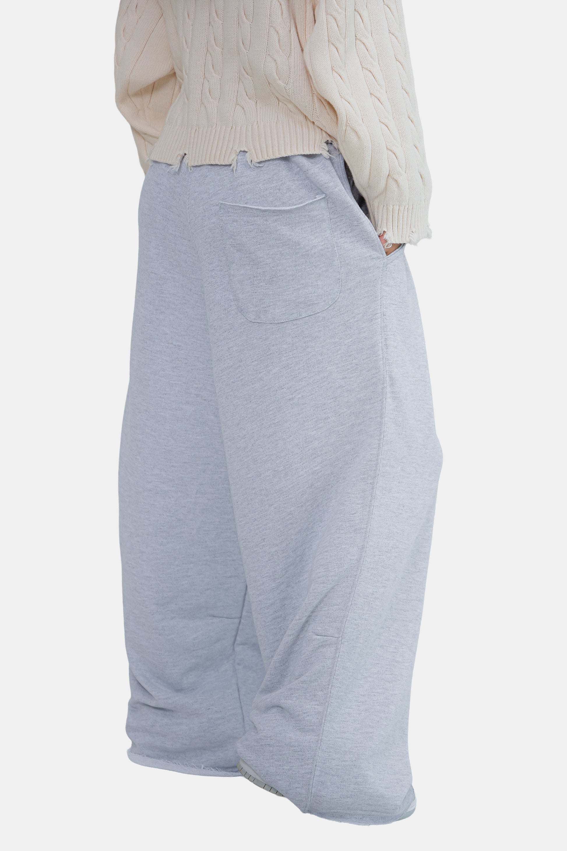 ASTRONOMICAL GRAY MELANGE SWEATPANTS