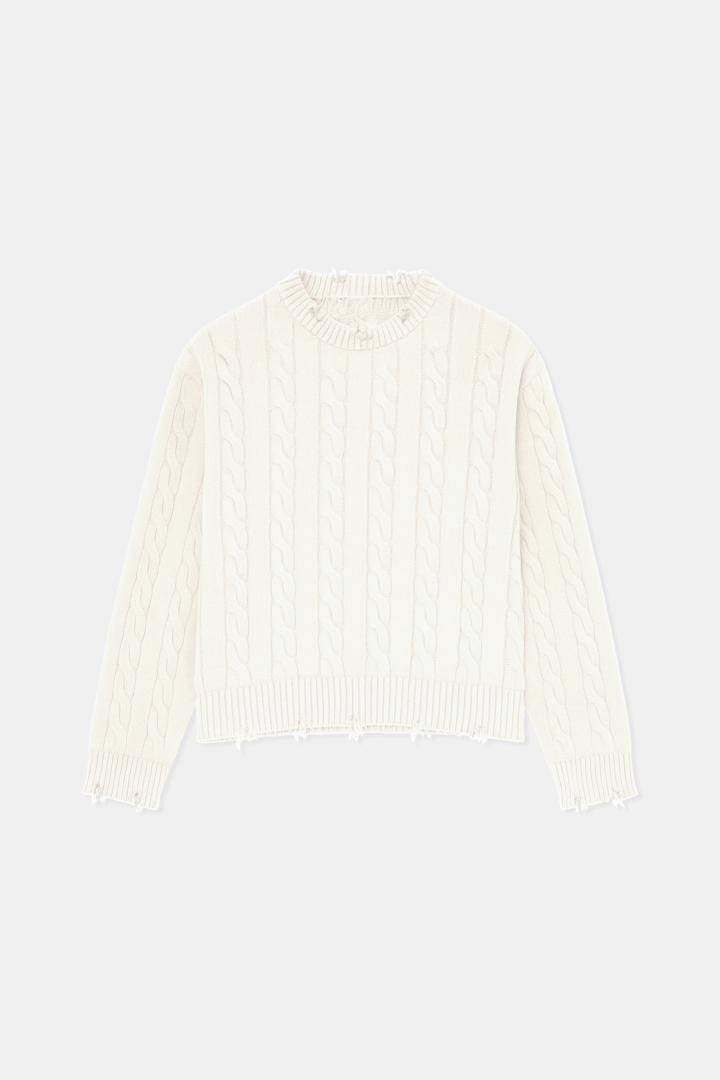 TANGELA ECRU KNIT