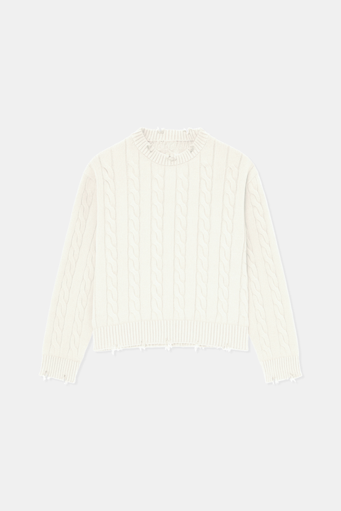 TANGELA ECRU KNIT
