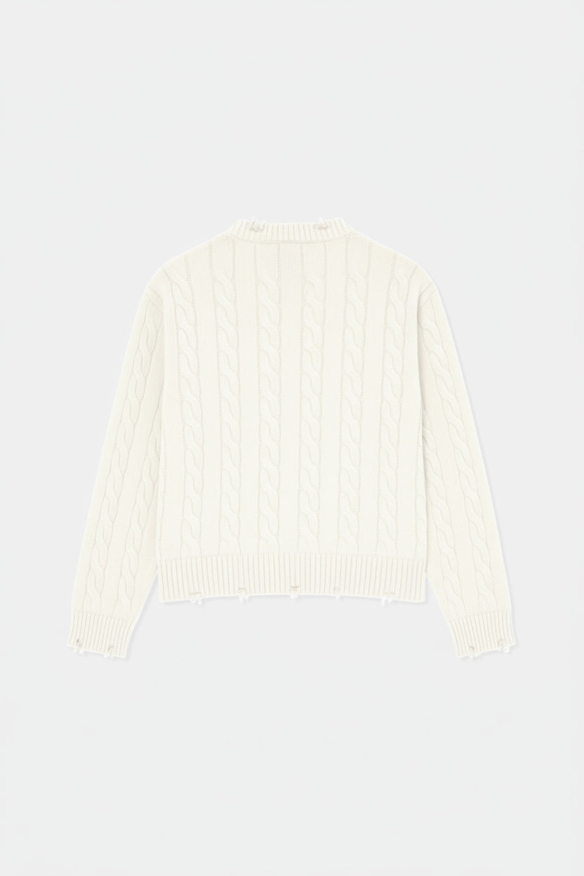 TANGELA ECRU KNIT